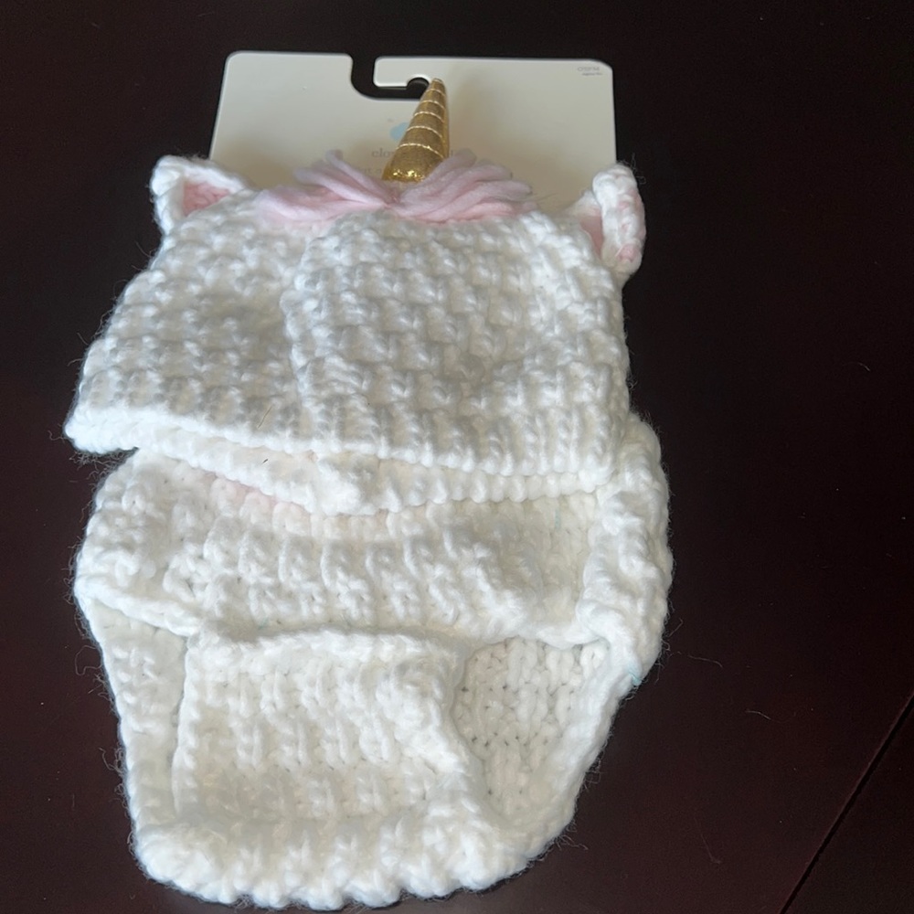 Baby hat and diaper cover